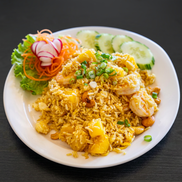 Pineapple Fried Rice.